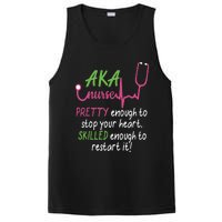 Aka Nurse Pretty To Stop Your Heart Nurse Week Gift PosiCharge Competitor Tank