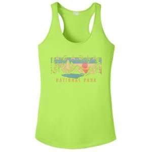 Acadia National Park Ladies PosiCharge Competitor Racerback Tank