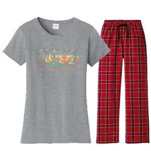 Acadia National Park Women's Flannel Pajama Set