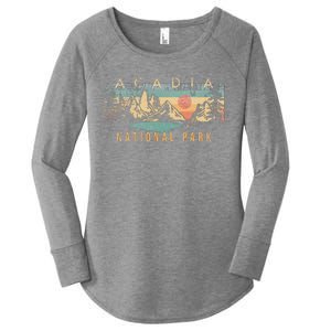 Acadia National Park Women's Perfect Tri Tunic Long Sleeve Shirt