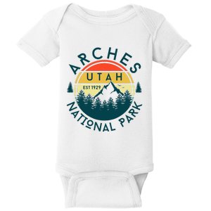 Arches National Park Utah Nature Hiking Outdoors Baby Bodysuit