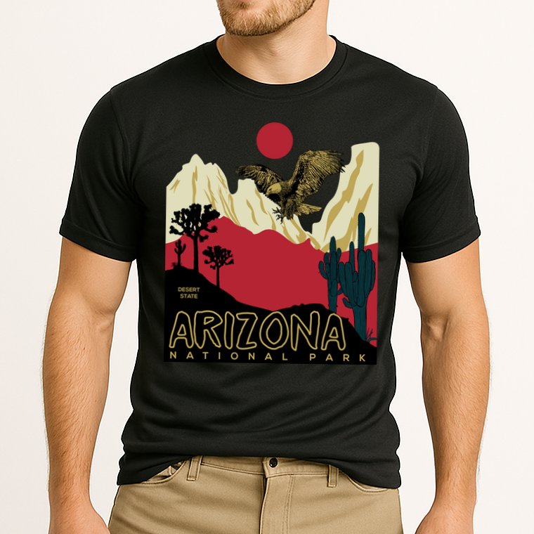 Arizona National Park Cooling Performance Crew T-Shirt