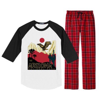 Arizona National Park Raglan Sleeve Pajama Set