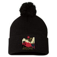 Arizona National Park Pom Pom 12in Knit Beanie
