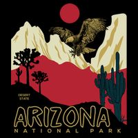 Arizona National Park Pom Pom 12in Knit Beanie