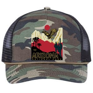 Arizona National Park Retro Rope Trucker Hat Cap