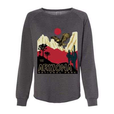 Arizona National Park Womens California Wash Sweatshirt