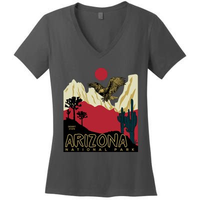 Arizona National Park Women's V-Neck T-Shirt