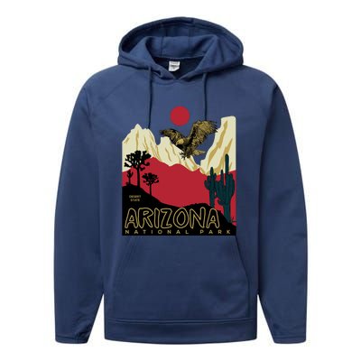 Arizona National Park Performance Fleece Hoodie