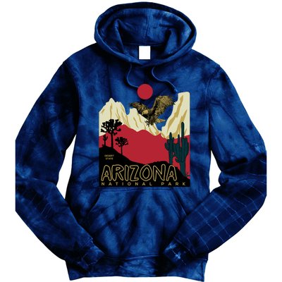 Arizona National Park Tie Dye Hoodie