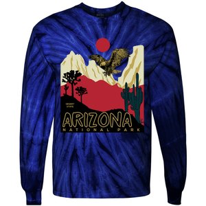 Arizona National Park Tie-Dye Long Sleeve Shirt