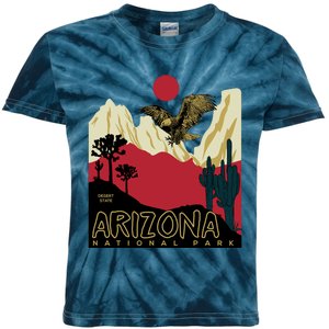 Arizona National Park Kids Tie-Dye T-Shirt