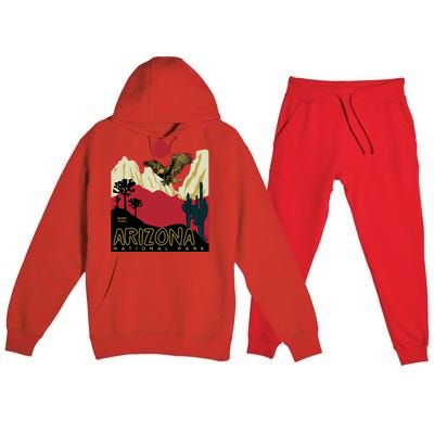 Arizona National Park Premium Hooded Sweatsuit Set