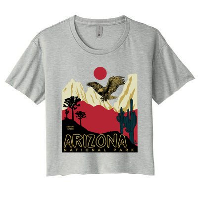 Arizona National Park Women's Crop Top Tee