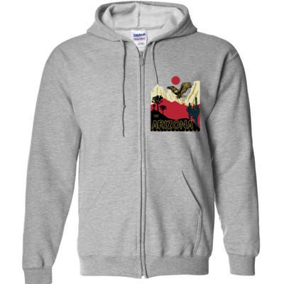 Arizona National Park Full Zip Hoodie