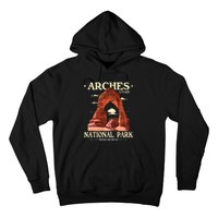 Arches National Park Retro Hiking & Camping Lover Hoodie