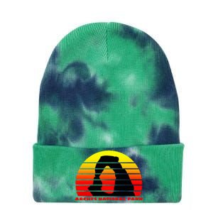 Arches National Park Utahhiking Camping Tie Dye 12in Knit Beanie