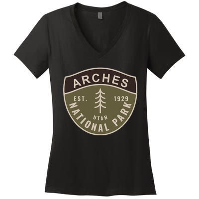 Arches National Park Utah Women's V-Neck T-Shirt