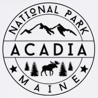 Acadia National Park Maine Moose Nature Hiking Outdoors Bucket Hat