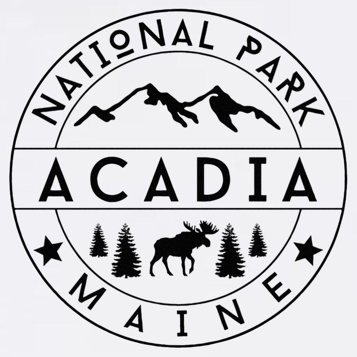 Acadia National Park Maine Moose Nature Hiking Outdoors Bucket Hat