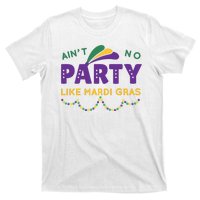 Ain't No Party Like Mardi Gras Beads Celebration T-Shirt