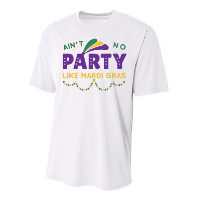 Ain't No Party Like Mardi Gras Beads Celebration Performance Sprint T-Shirt