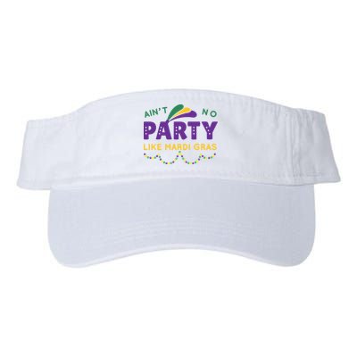 Ain't No Party Like Mardi Gras Beads Celebration Visor