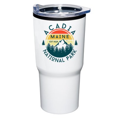 Acadia National Park Maine Mountains Nature Hiking Retro Tumbler