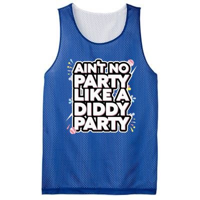 Aint No Party Like A D.I.D.D.Y Party Mesh Reversible Basketball Jersey Tank