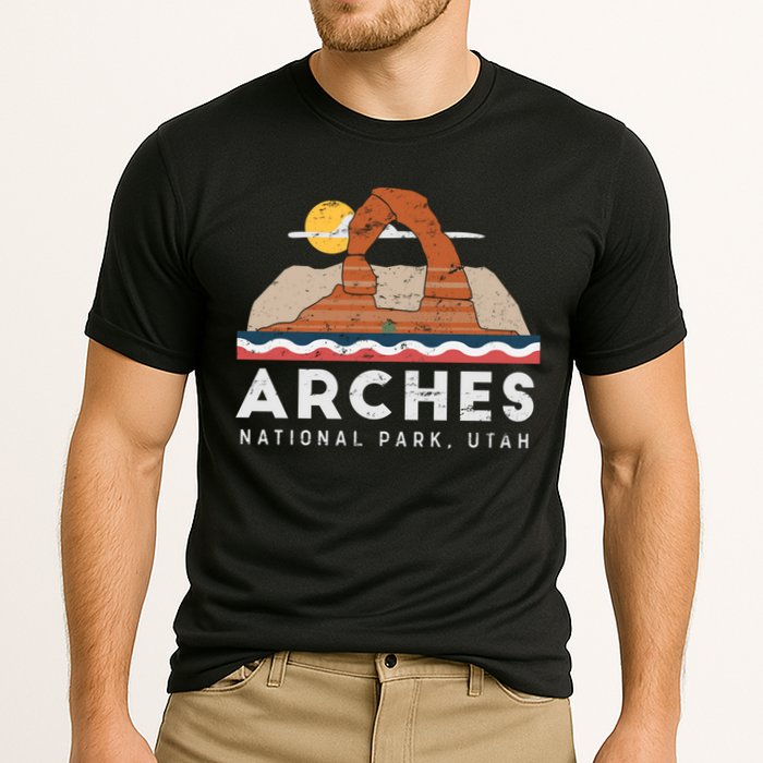 Arches National Park Cool Gift Cooling Performance Crew T-Shirt