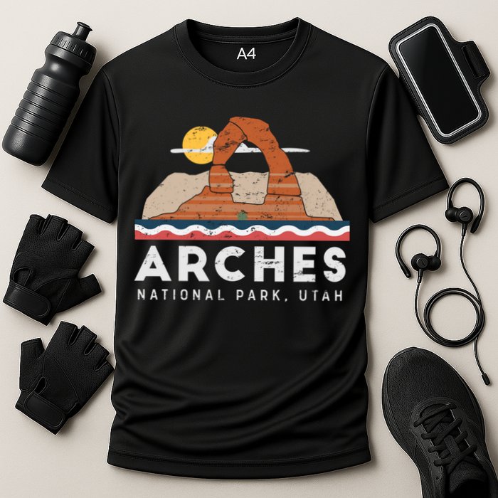 Arches National Park Cool Gift Cooling Performance Crew T-Shirt