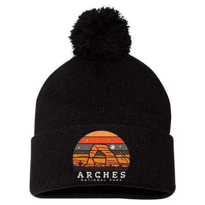 Arches National Park Moab Utah Pom Pom 12in Knit Beanie