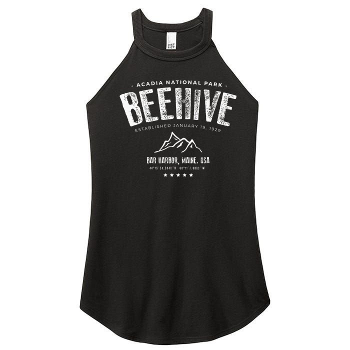 Acadia National Park Beehive Trail Women’s Perfect Tri Rocker Tank