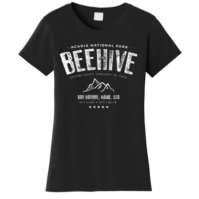 Acadia National Park Beehive Trail Women's T-Shirt