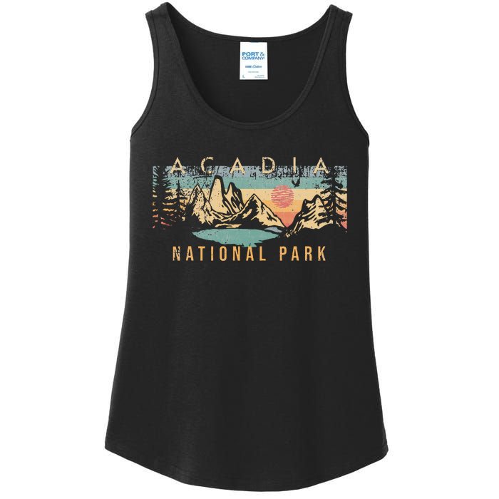 Acadia National Park Ladies Essential Tank