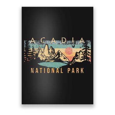 Acadia National Park Poster