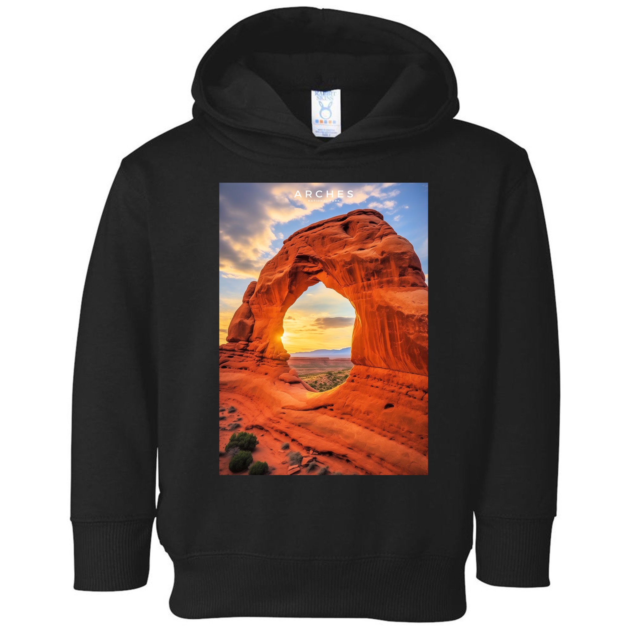 Arches National Park Photographic Toddler Hoodie