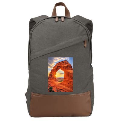 Arches National Park Photographic Cotton Canvas Backpack