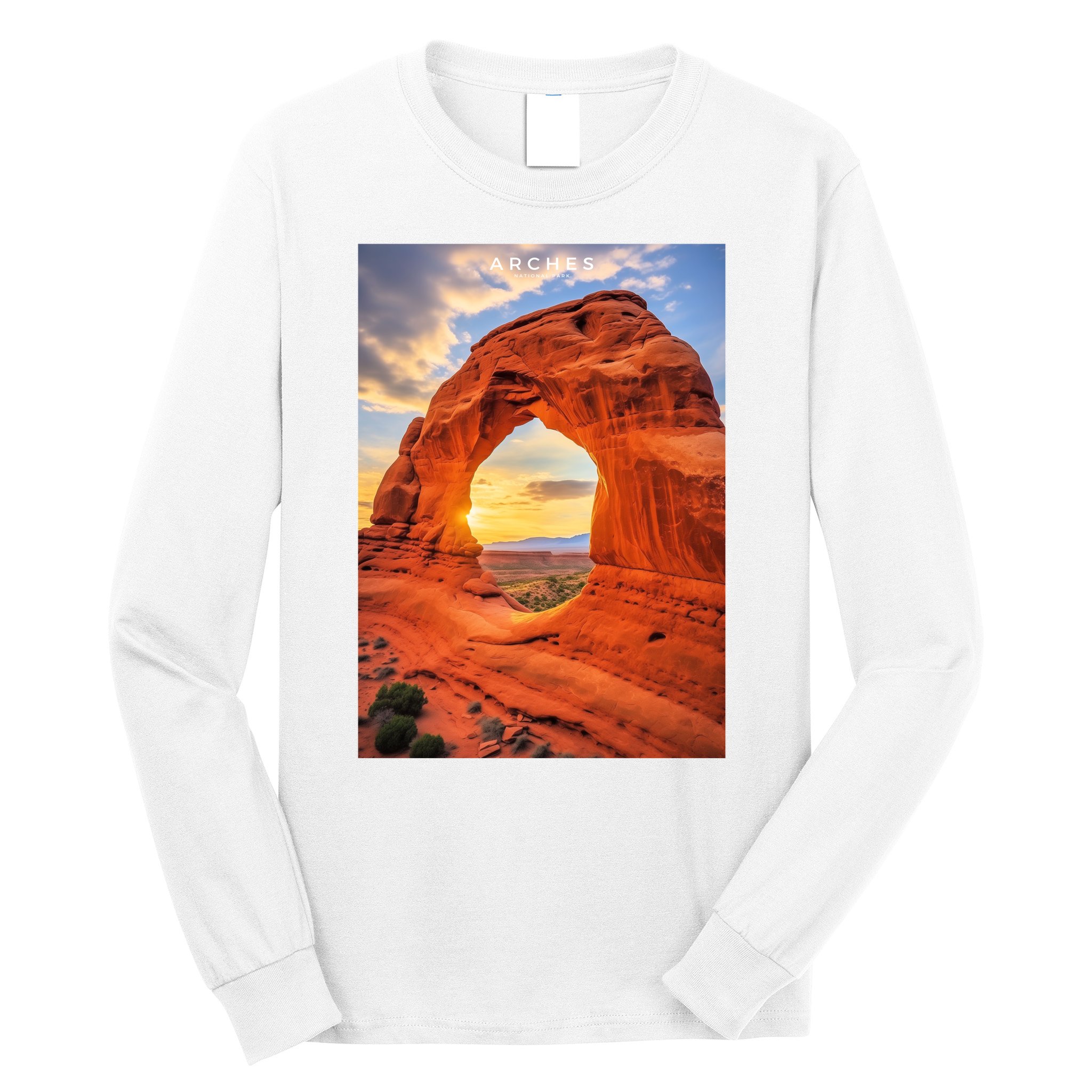 Arches National Park Photographic Long Sleeve Shirt