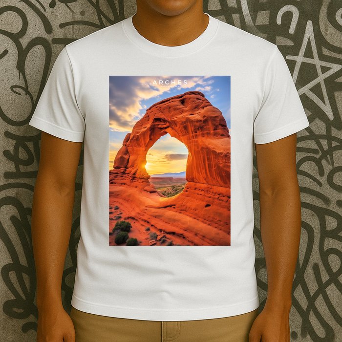 Arches National Park Photographic T-Shirt