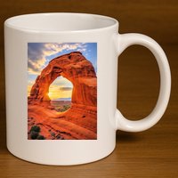 Arches National Park Photographic 11oz C Handle Ceramic Mug