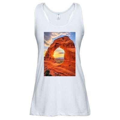 Arches National Park Photographic Ladies Essential Flowy Tank