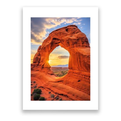 Arches National Park Photographic Poster