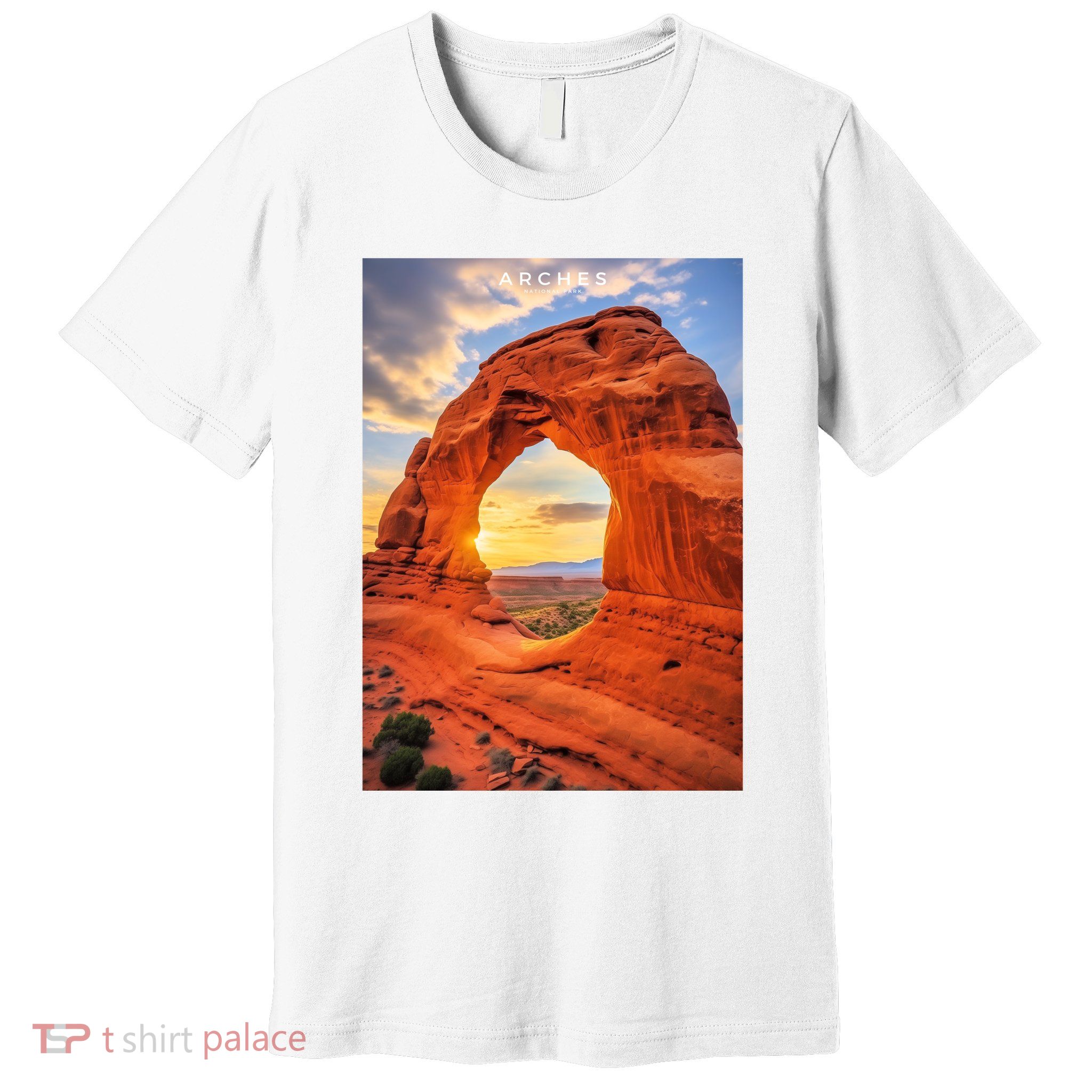 Arches National Park Photographic Premium T-Shirt