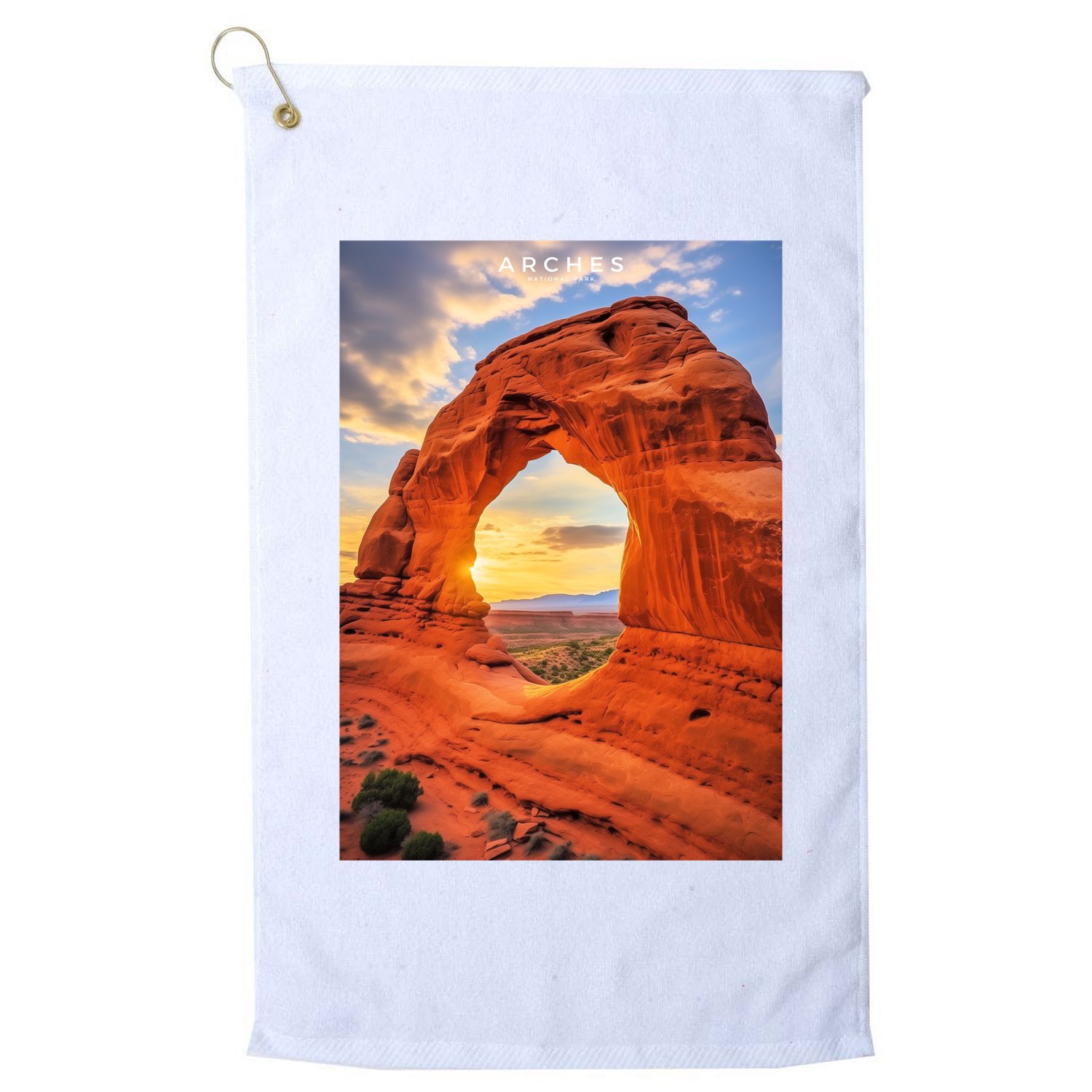 Arches National Park Photographic Golf Towel
