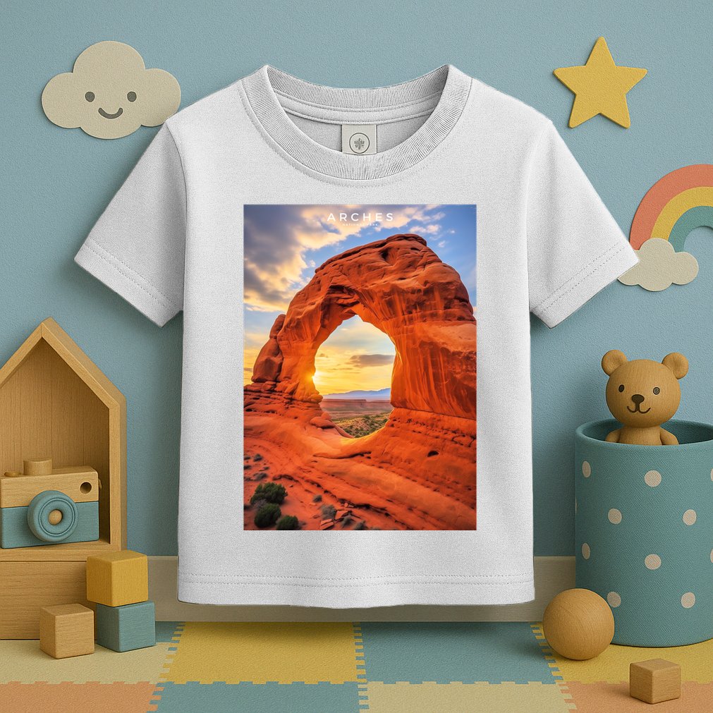 Arches National Park Photographic Toddler T-Shirt
