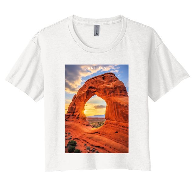Arches National Park Photographic Crop Top