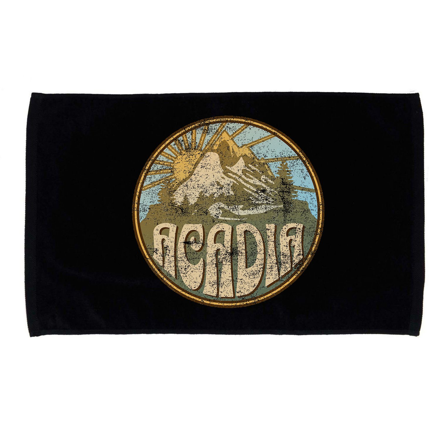 Acadia National Park Maine Nature Mountains Hiking Outdoors Microfiber Hand Towel