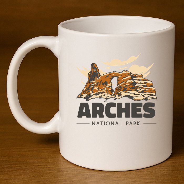 Arches National Park Utah 11oz C Handle Ceramic Mug