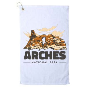 Arches National Park Utah Platinum Collection Golf Towel